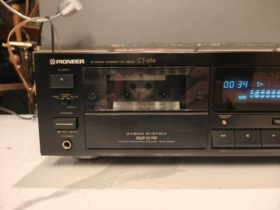 PIONEER CT-656 Magnetofon 3 głowicowy w znakomitym stanie !