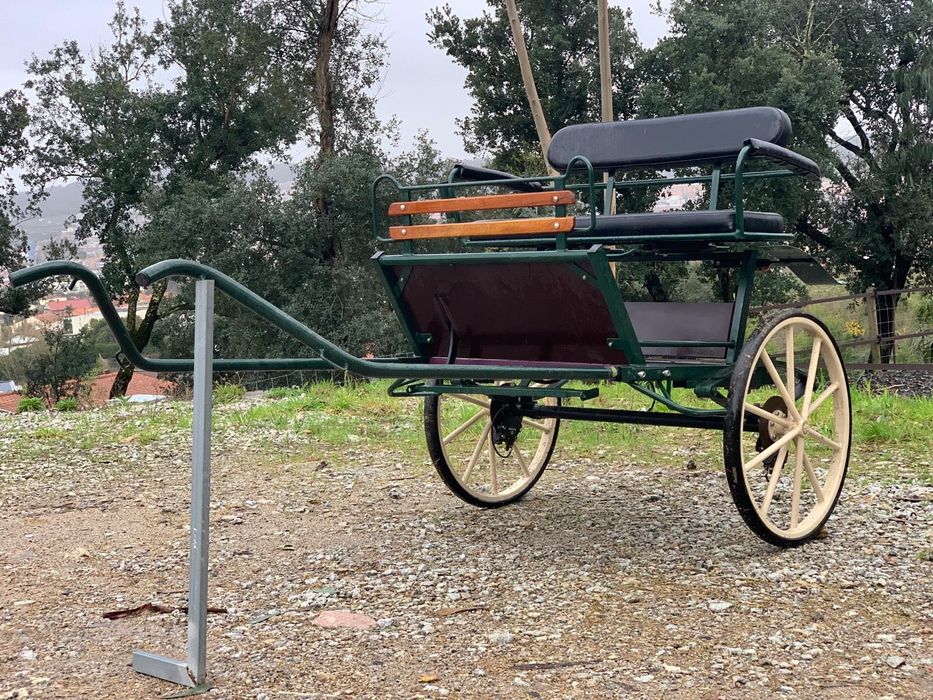 Charrete para cavalo pequeno