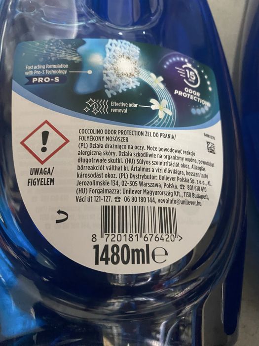 3 x  1480 ml Coccolino żel do prania wonder wash