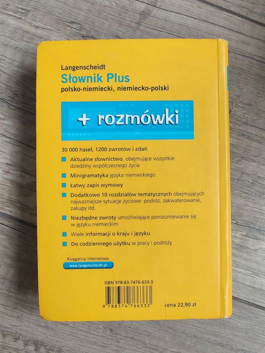 Langenscheidt, Słownik Plus, polsko-niemiecki, niemiecko-polski