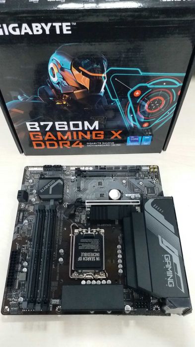 Плата Gigabyte B760M GAMING X DDR4  LGA 1700