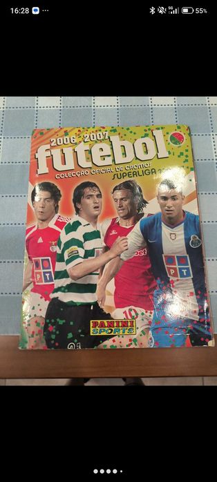 Cadernetade Cromos liga portuguesa 2006-2007