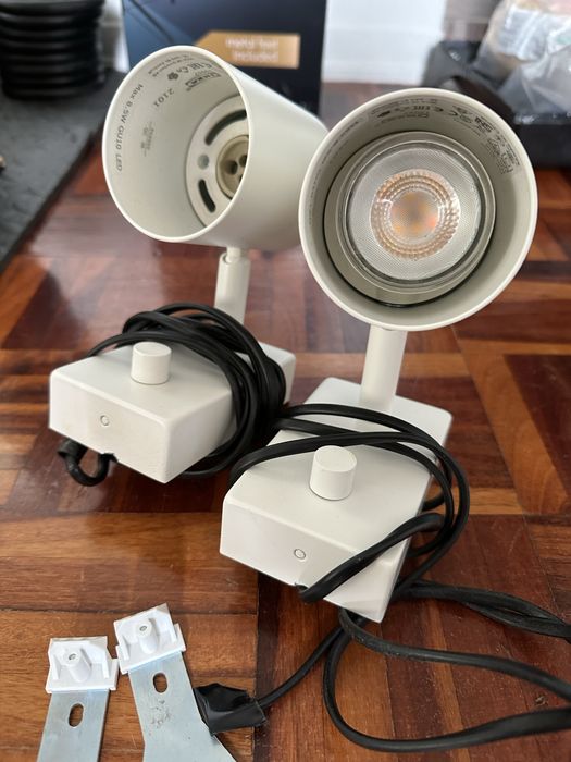 NYMÅNE Candeeiro de parede/leitura fixo branco