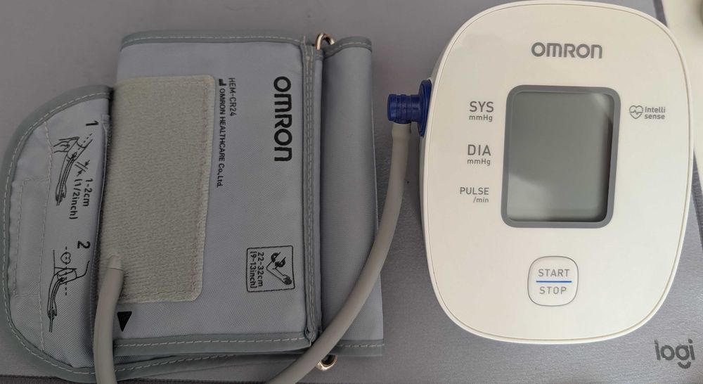 Medidor de tensão arterial OMRON X2 Basic