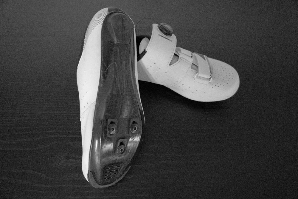 Sapatilhas Ciclismo - Shimano SH-RP400 Brancas