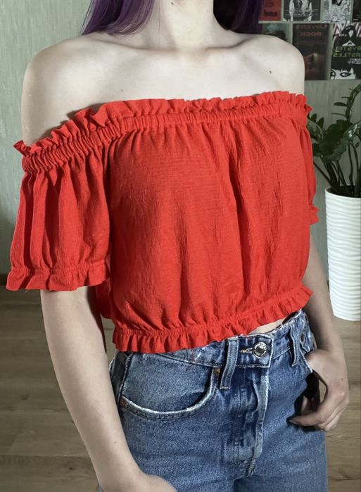 Коралова  блузка