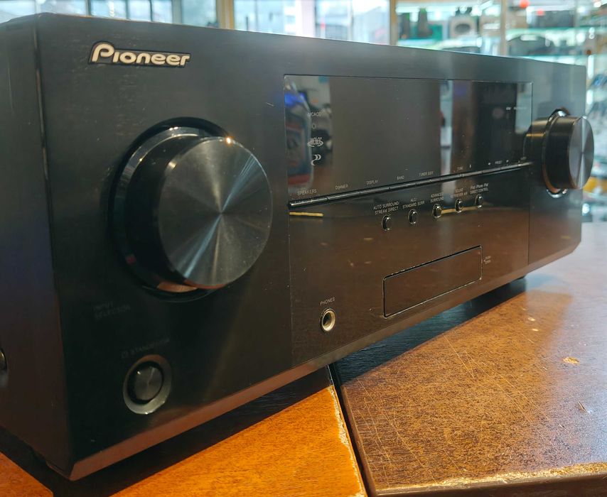 Amplituner Pioneer VSX-527/ 5.1 / HDMI/ ARC/ DLNA/ USB/ Stan BDB/ Brak pilota i mikrofonu kalibrującego