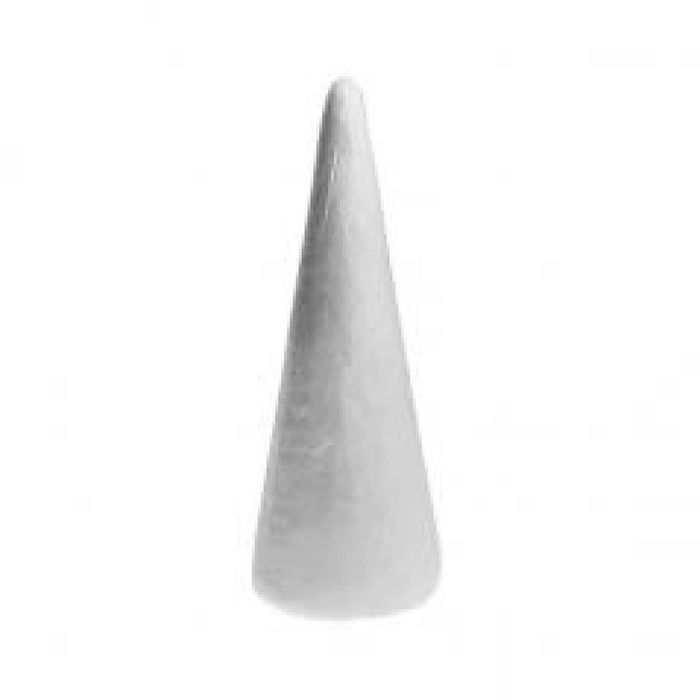 Styropianowy stożek 20cm 12szt Brewis