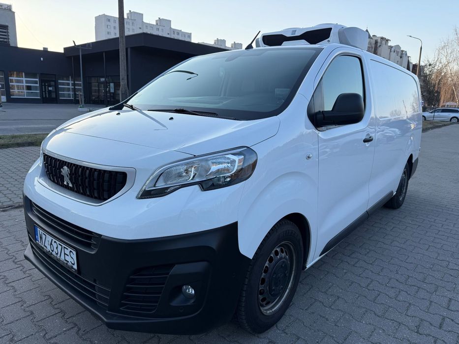 Peugeot Expert chłodnia mroźnia dwie komory Long  salon PL / FV VAT 23% / chłodnia / mroźnia / dwie komory / długi /