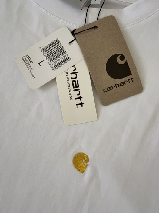 Футболка Carhartt / футболка кархарт біла