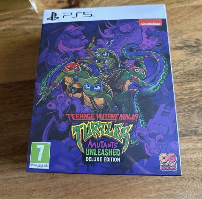 TMNT mutants unleashed deluxe edition Ps5