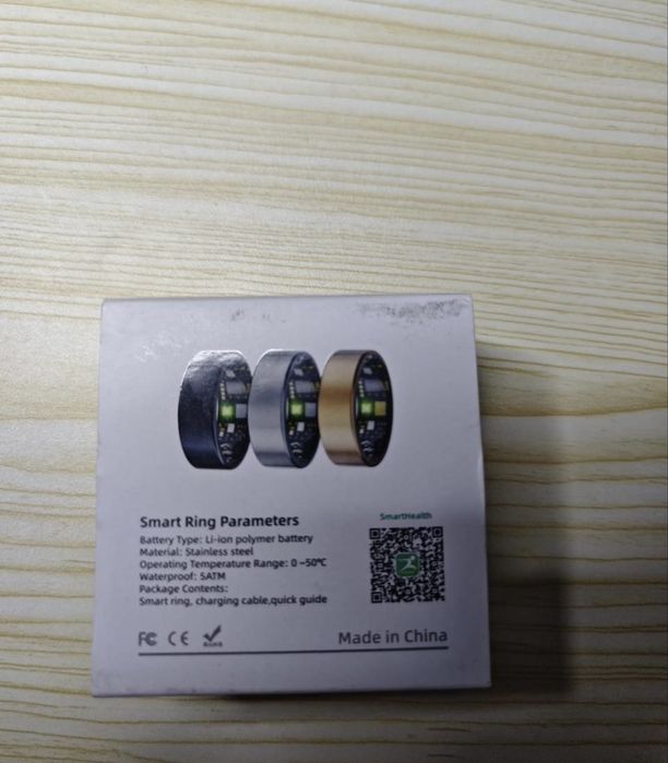 Смарт-кільце Aichiken Smart Ring, розмір 13. Новий, не підійшов за розміром, тому продається.