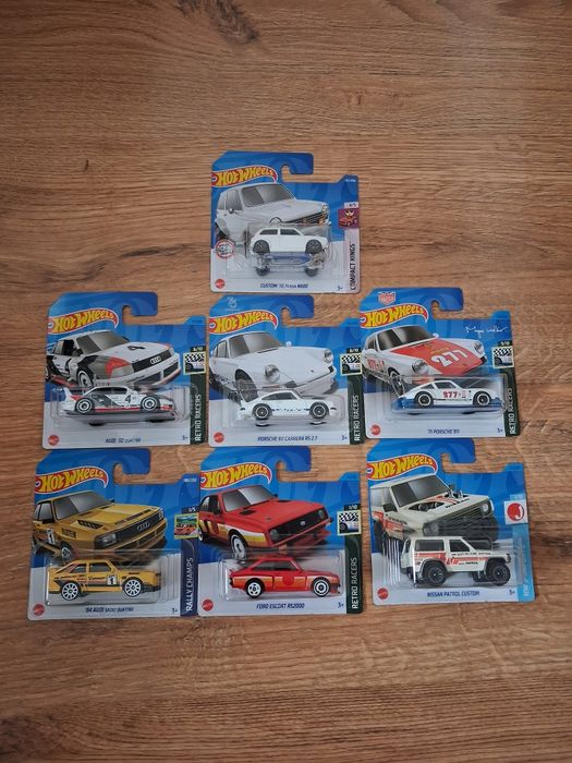 Hot Wheels Zestaw Porsche Audi Ford Nissan