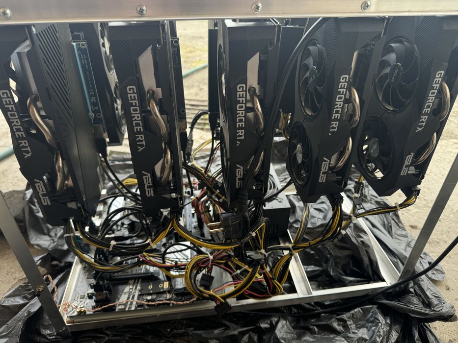 Майнінг ферма (ВІДЕОКАРТИ )