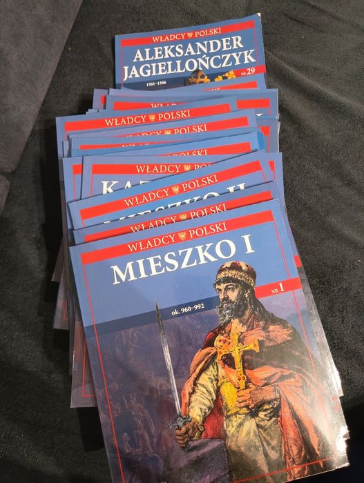 Kolekcja Władcy Polski hachette 1-29 jak nowe