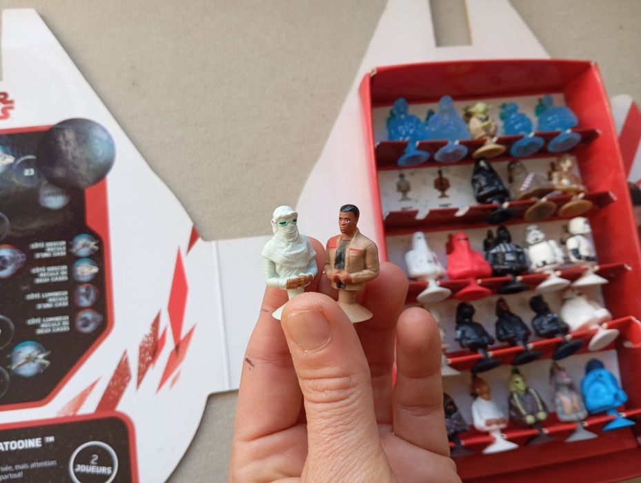 Coleção de figuras do StarWars