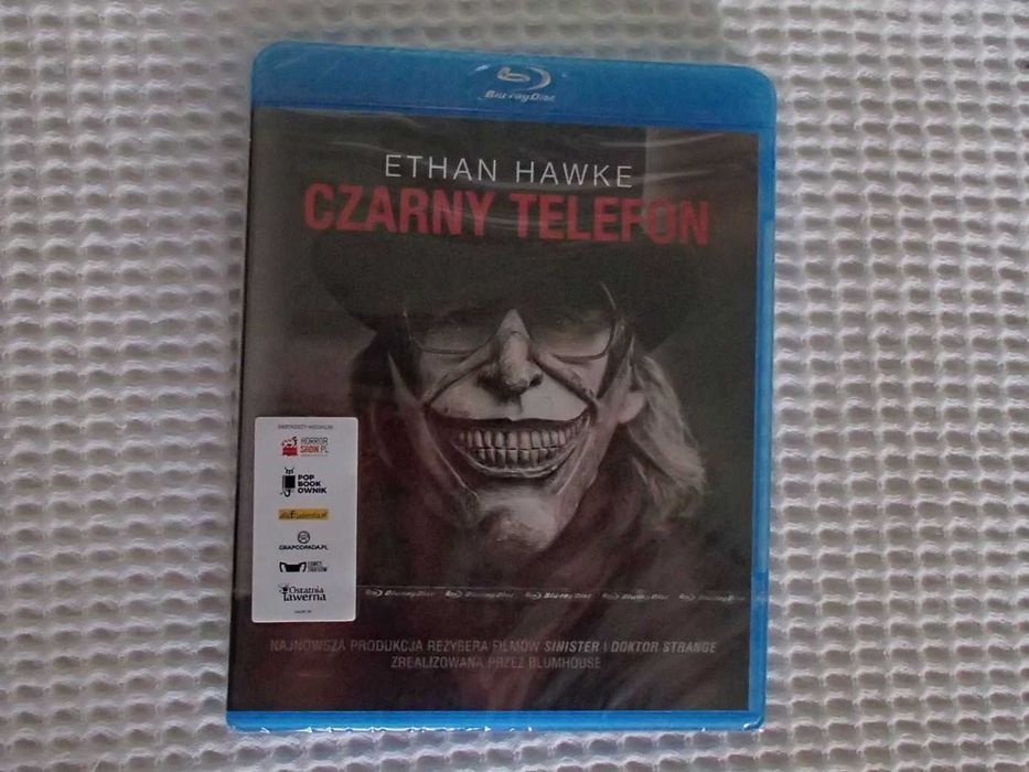Czarny Telefon Blu-ray Bluray - Nowy , w folii