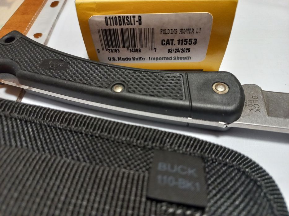 ОРИГІНАЛ з США Buck 110 Slim Hunter