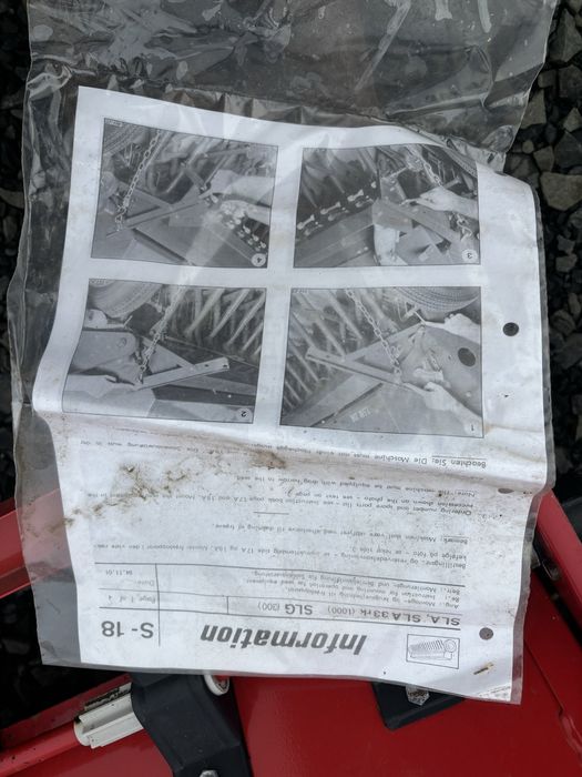 Бак бачок для трави сівалки Stegsted 2.5 метри