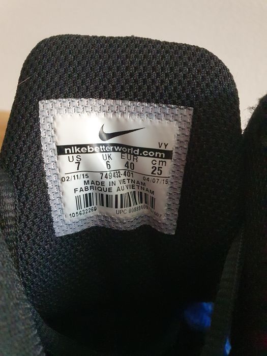 Buty do koszykówki rozmiar 40 "Buty Nike ZOOM without a doubt 749432"