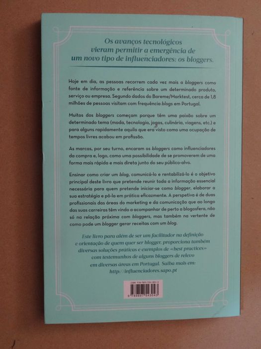 Ser Blogger de Sandra Alvarez e Carolina Afonso - 1ª Edição64297948643585124