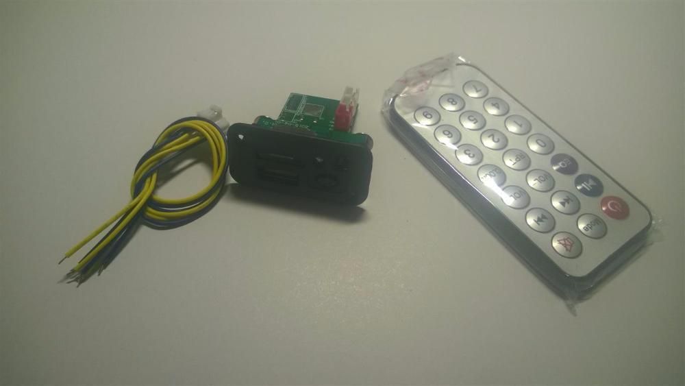 Mp3 стерео панель для встраивания с пультом