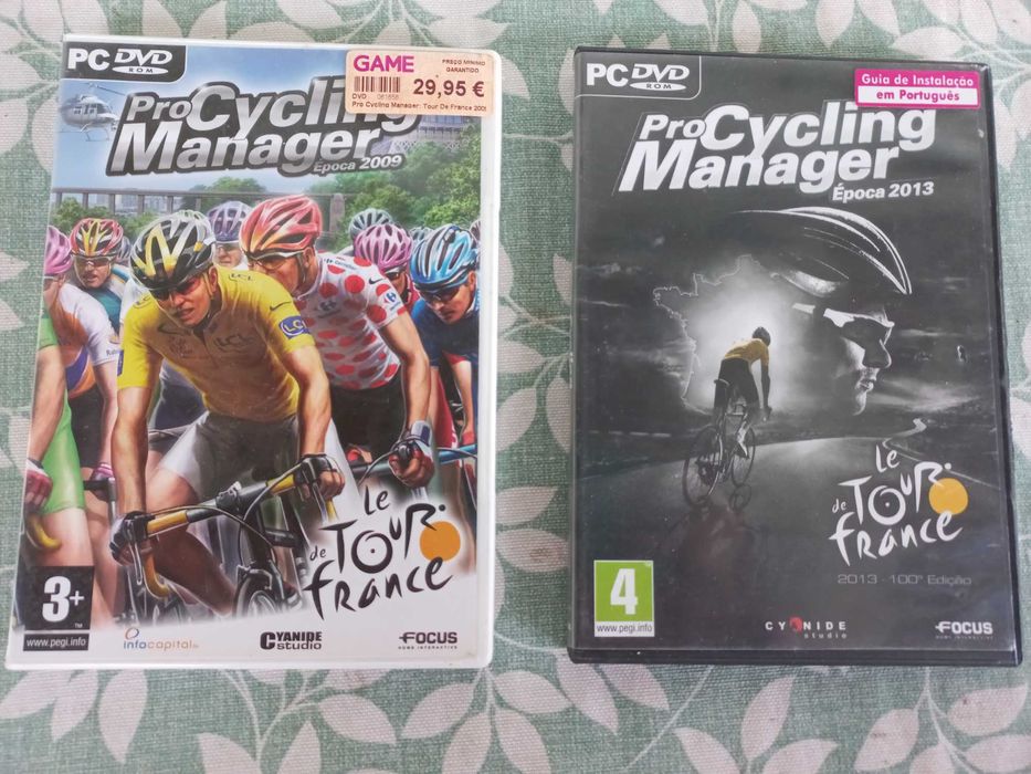 Jogos pc: Pro Cycling Manager; Battlefield; Medal of Honor; Splinter C