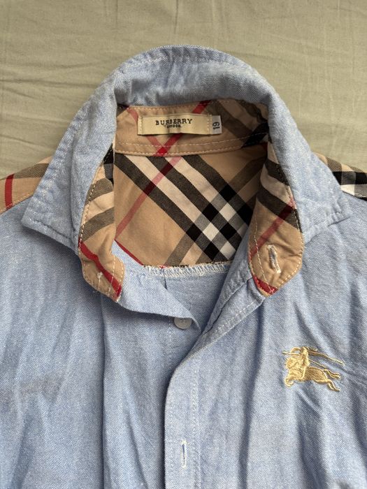 Niebieska koszula Burberry London rozmiar 128-134