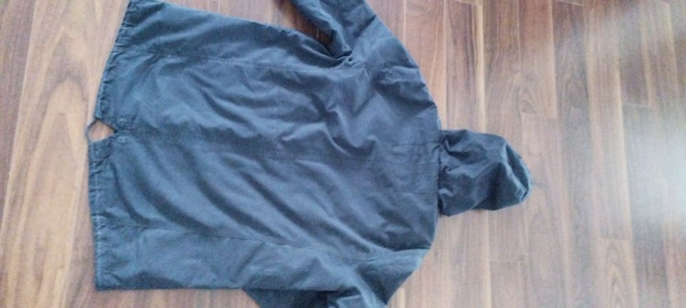 Parka kurtka meska zimowa granatowa xl