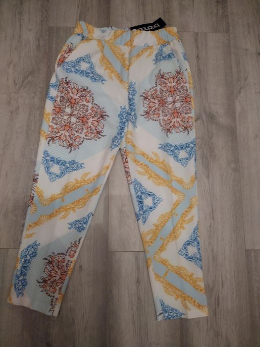 Eleganckie spodnie w kantke