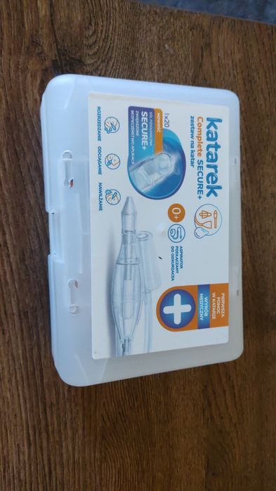 Katarek complete secure+ zestaw na katar aspirator podłączany do odkurzacza 0+