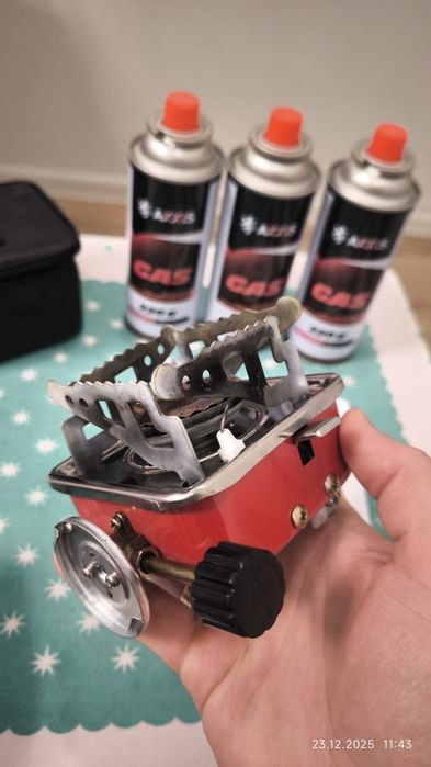 Портативна газова плитка Intertool