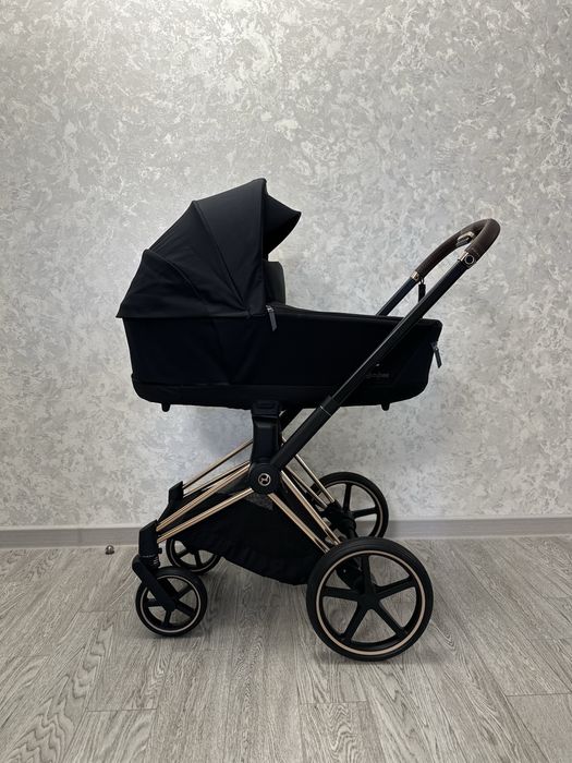 Коляска 2 в 1 Cybex Priam 4.0 Lux Rose Gold