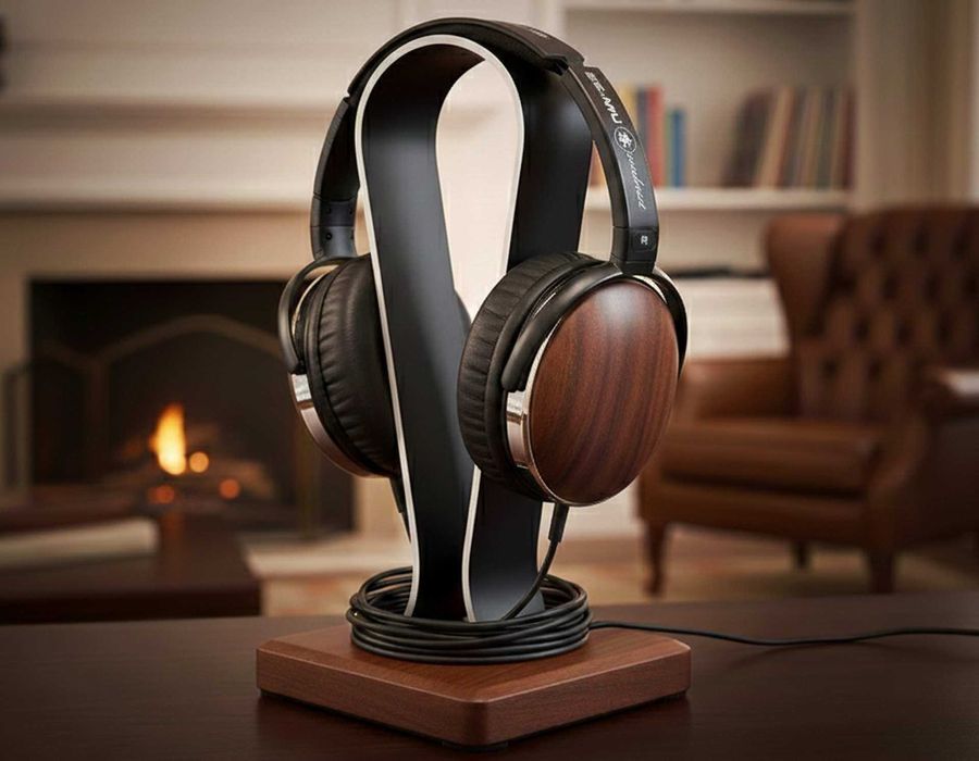 Słuchawki E-MU Walnut