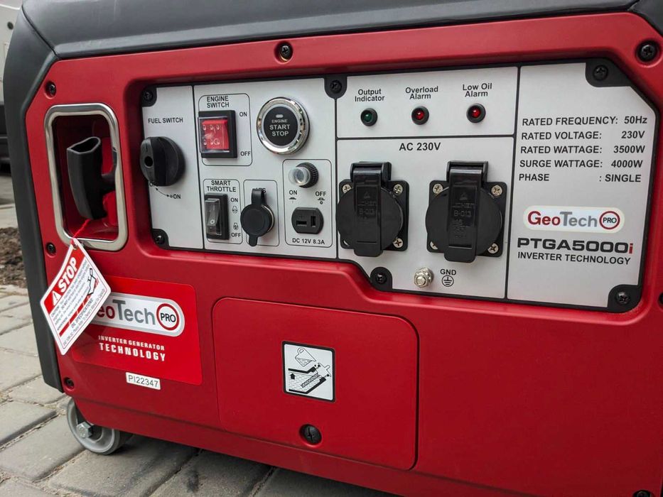 Італія - генератори GEOTECH PTGA 5000I - Інверторний 3.5 квт