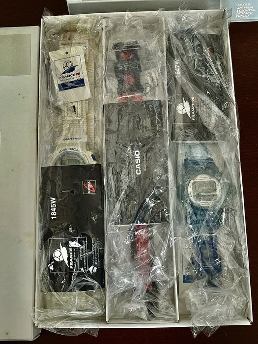 Набір Casio G-Shock Fifa World Cup France 98 3 штуки: 17 490 грн