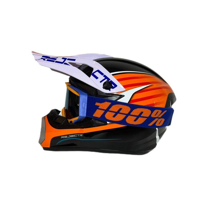 Шолом з окулярами