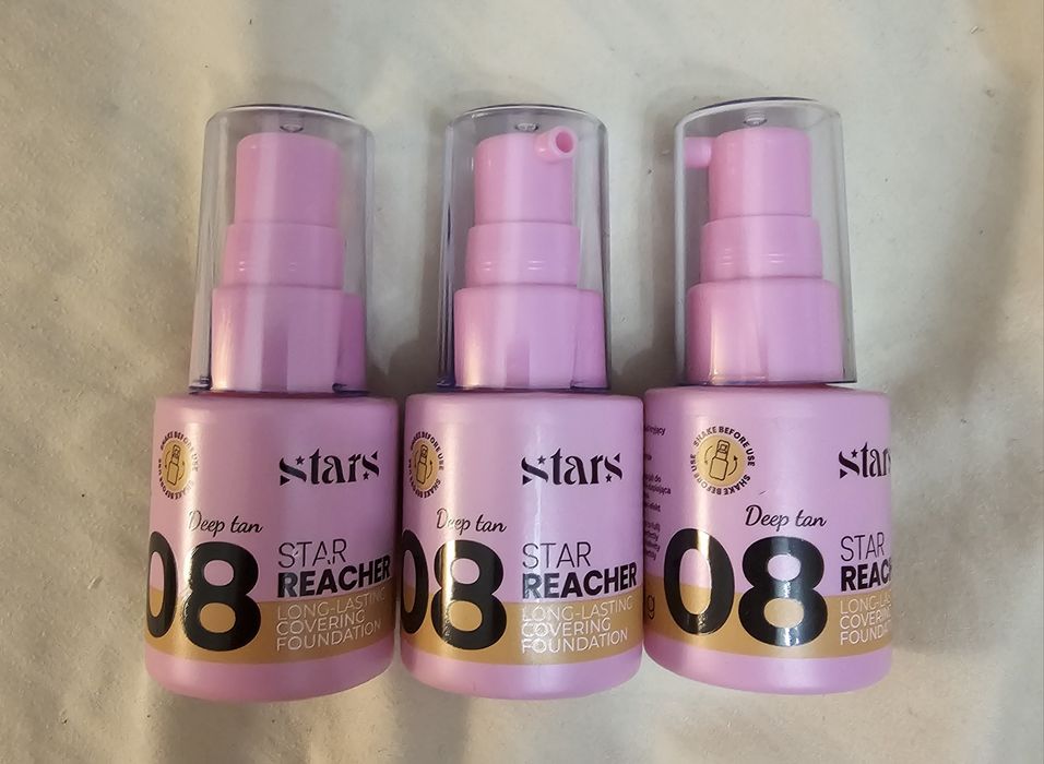 STARS Star Reacher podkład nr 08 Deep tan 3 szt