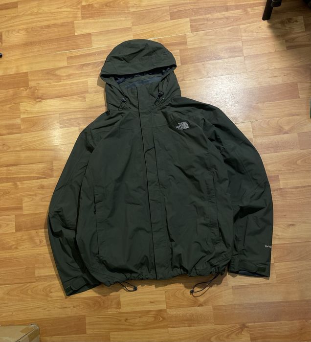 (M,XL) THE NORTH FACE хаки курточка на мембране весенняя осенняя
