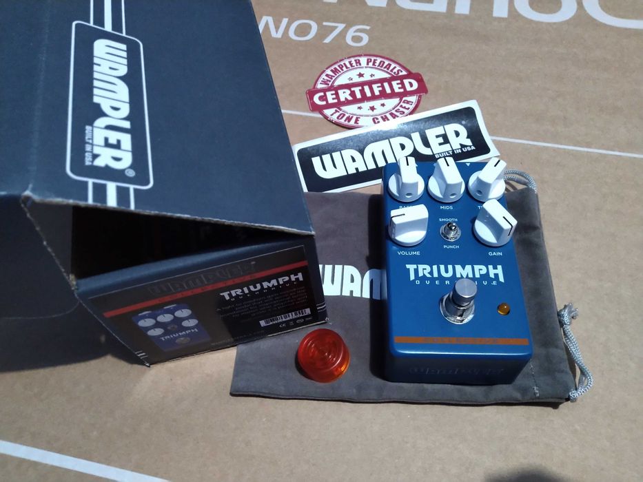 Pedal Wampler Triumph Overdrive
