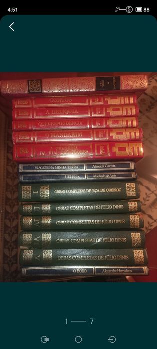 Livros Eça de Queiróz etc