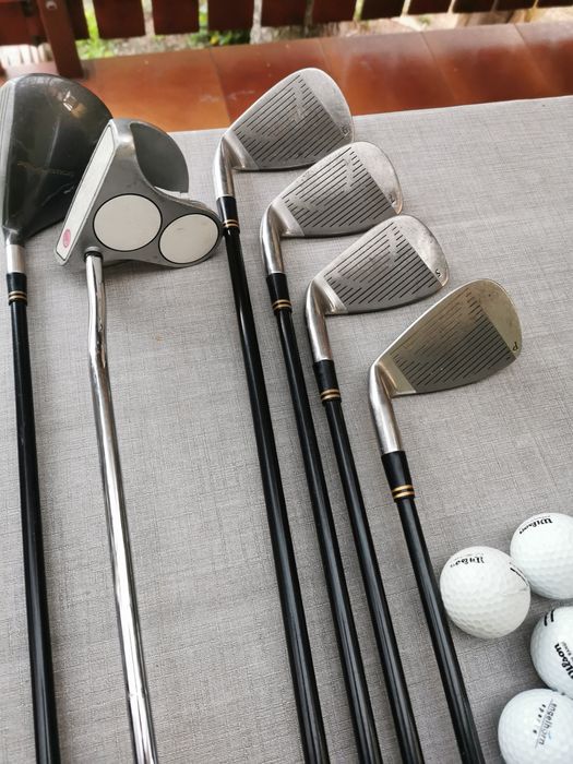 Zestaw golfowy plus piłki