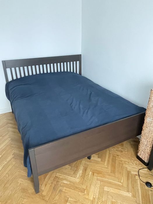 Ikea | Rama łóżka Idanas 160x200 | Brąz