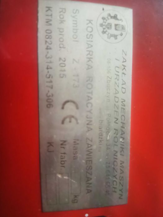 Sprzedam kosiarkę rotacyjną