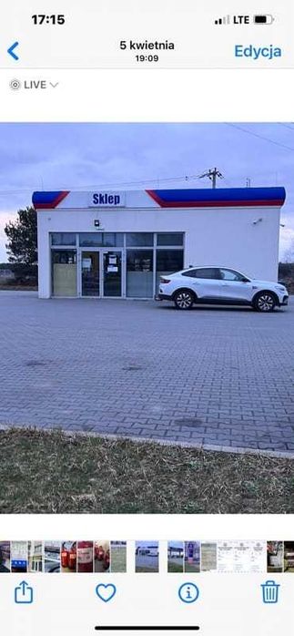 Pylon cenowy stacja paliw 8 metrów plus otoki