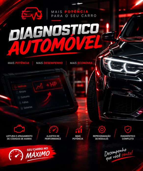Diagnóstico Automóvel + Remap