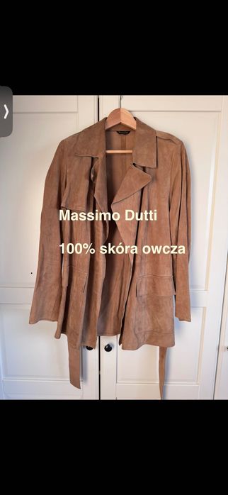 Massimo Dutti kurtka 100% skóra owcza 40 L