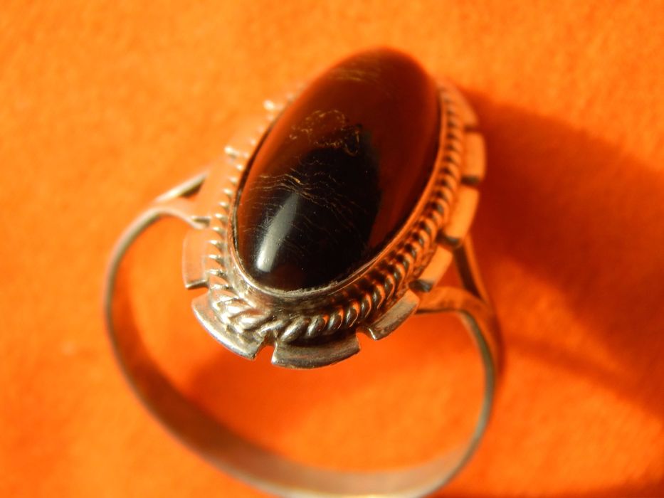 Каблучка феоніт срібло подарунок онікс