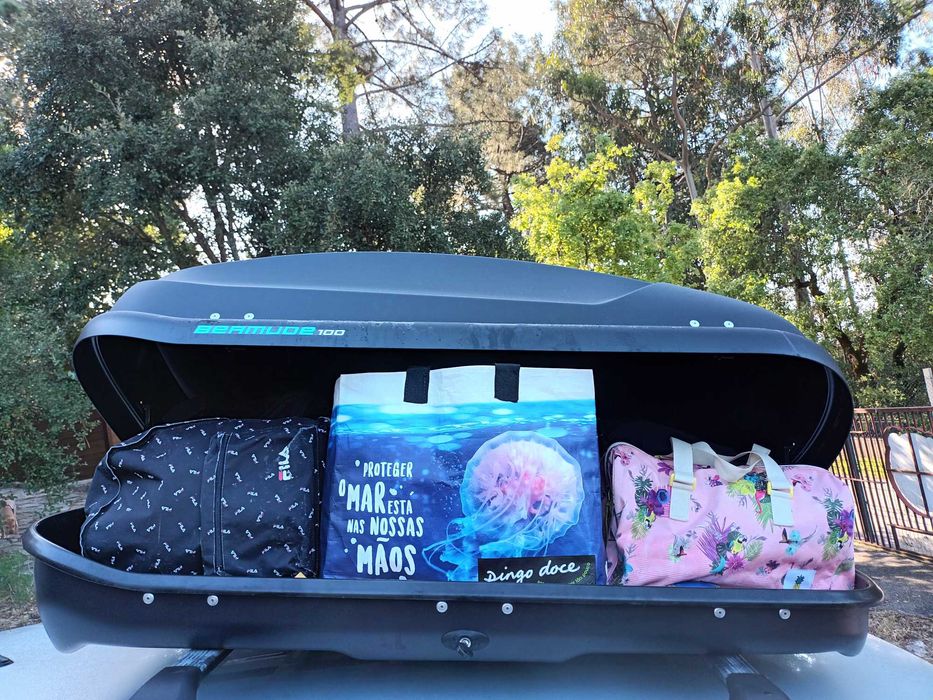 [ALUGUER] Bagageira - Mala Tejadilho NORAUTO Bermude 100