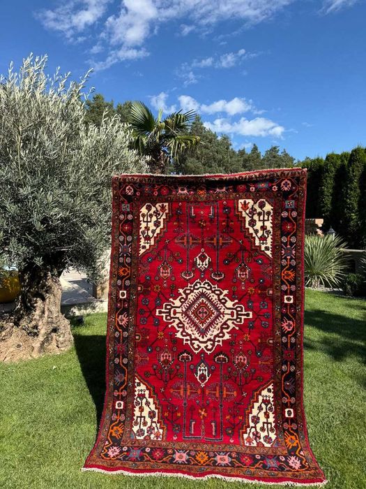 Dywan Perski Wełniany Ręcznie Tkany Iran Hamadan 210x134 galeria10 tys